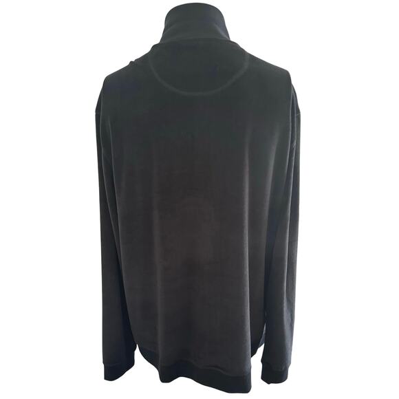 Daniel Buchler- Buttery Soft Black Velour Jacket - XXL - Picture 2 of 8